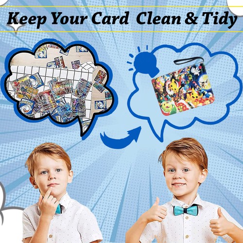 Album Carte Pokemon - Raccoglitore 4 Tasche per 400 Carte - Design Pikachu - Regalo - Foto 11 di 12