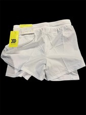 all in motion Girl  s 2-in-1 Active Shorts White XS, S, M, L, XL