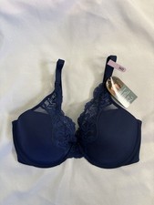 NEW Bali Bra One Smooth U Comfort Stretch Lace Underwire Bra DF0084 Women s 36D