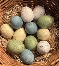 Set 12 Assorted Speckled Easter Eggs 2-3  