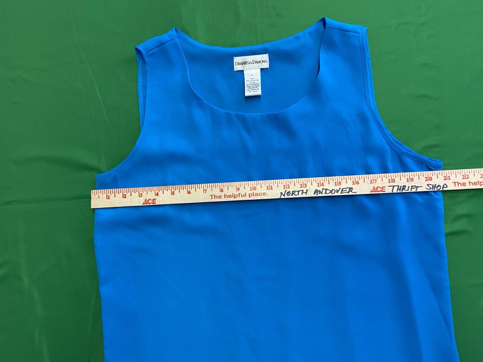 Draper’s & Damon’s 100% Polyester Three Piece Matching Pant Set Size Large