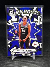 2025 WNBA Donruss Basketball Blue Press Proof My House Alyssa Thomas #11