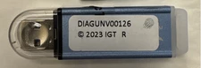 OEM IGT DIAGNOSTIC KEY DIAGUNV00126 FAMILY 20 Slot Machine Games-Free Shipping!