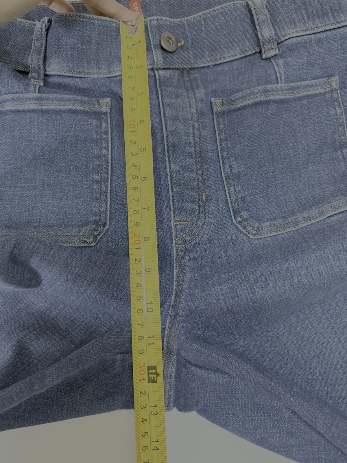 SPANX Flare Jeans With Patch Pockets Pull-on in A… - image 7