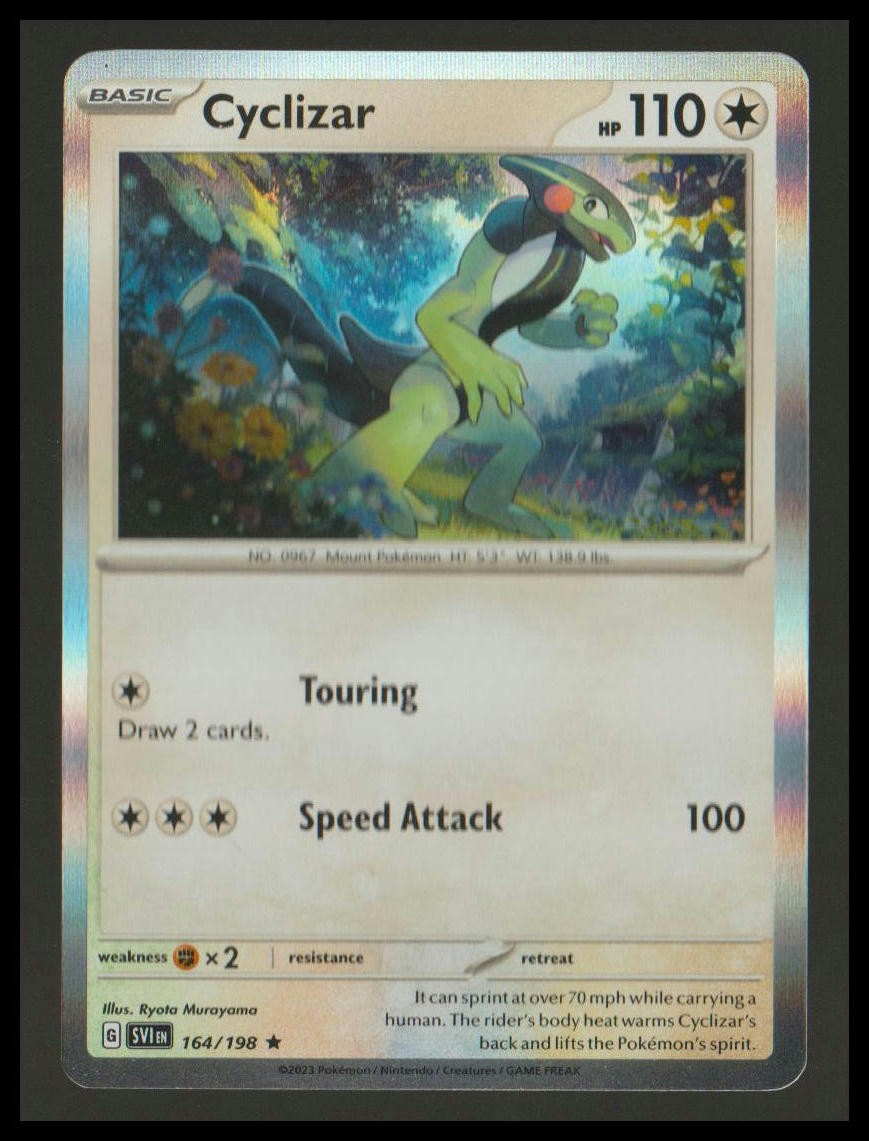 Cyclizar Pokémon 164/198 SV01: Scarlet & Violet Base Set Rare NM