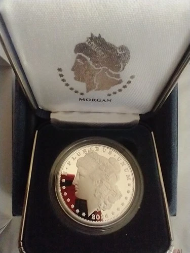 2024-S $1 Proof Morgan Silver Dollar Box With OGP & COA Included. Pristine!