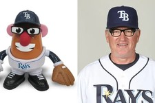 NIP Tampa Bay Rays Coach Joe Maddon Mr. Potato Head Figure 6