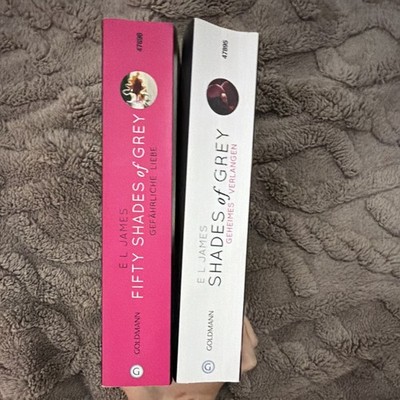 E L James Fifty Shades of Grey 2x Taschenbuch Goldmann Deutsch Romantik