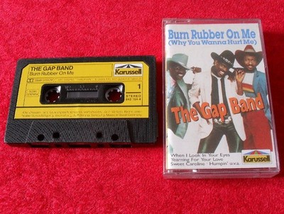 MC The Gap Band - Burn Rubber On Me - Musikkassette Cassette