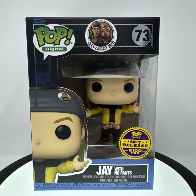 Funko Pop! Digital - Jay And silent Bob - Jay with No Pants #73 - LEGENDARY 