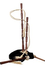 Rosewood Bagpipe with Black Velvet Cover by Medieval Collectibles