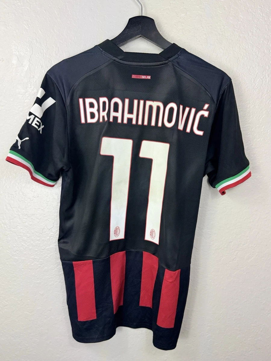 Zlatan Ibrahimovic Size M International Club Soccer Fan Jerseys