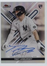 2022 Topps Finest Finest Auto Trey Amburgey #FA-TAC Auto 17hq