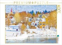 Calvendo Puzzle Norwegian Village | 1000 Pieces, Finished Size 25.2 × 18.9 In (6