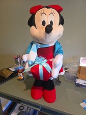 21" Disney Christmas Door Greeters Minnie Mouse Christmas Plushies