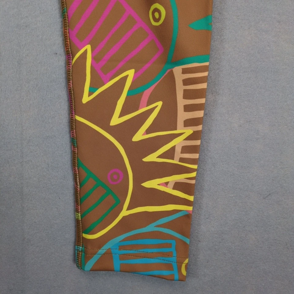 We Are Ween Band Boognish Rave Leggings Women's M Alt Rock Funky Cult Import - Image 4 of 4