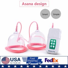 Electric Vacuum Pump Suction Breast Enlargement Breast Lifting Massager C/D Cup
