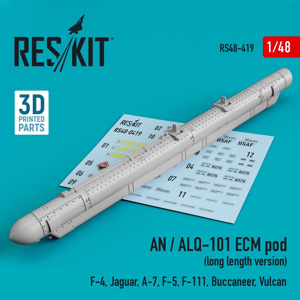 ResKit RS48-0419 1:48 AN / ALQ-101 ECM pod