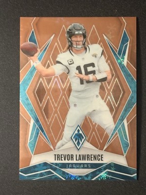 Trevor Lawrence 2025 Panini Phoenix Bronze Winter /50 Jaguars
