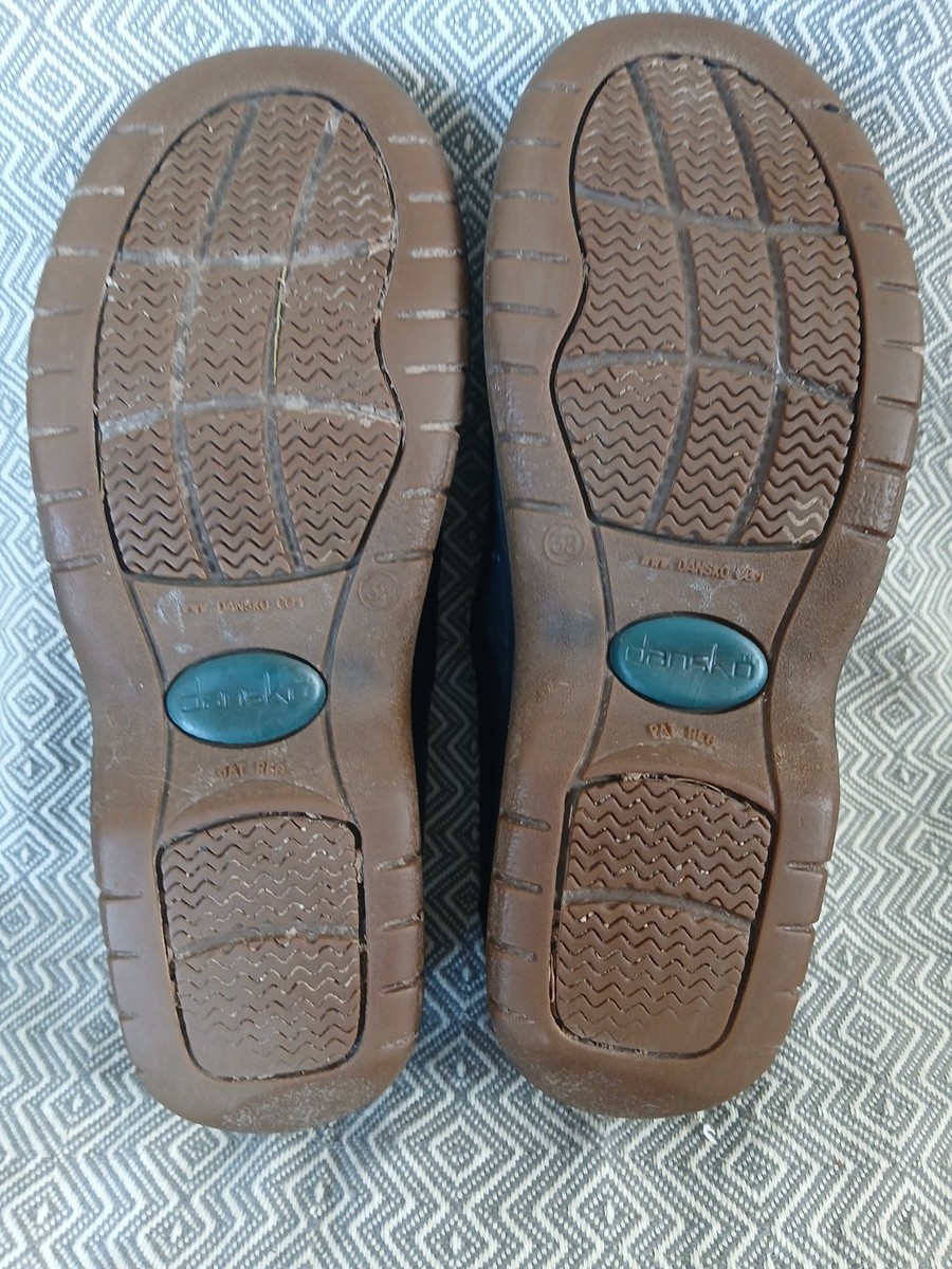 DANSKO Black Leather Professional Slip On Clogs   Comfort Non Slip Size 38(8) View 6