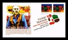 DR JIM STAMPS US COVER GEORGE MORRISON ARTIST IMPERFORATE FDC PANDA CACHET