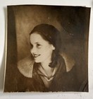 Dreamy Sepia Vintage Photo Booth 1920s Beautiful Pretty Little Girl Found — photo 2