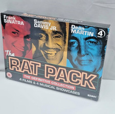 The Rat Pack The Definitive Collection DVD Box Set 4 Discs 8 Films Sinatra Bount