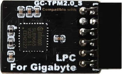TPM2.0 Module LPC 20Pin Module with Infineon SLB9665 for Gigabyte Motherboard Co