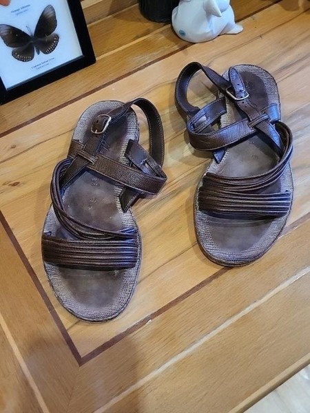 Women Bottega del Sarto Sandals Brown 40