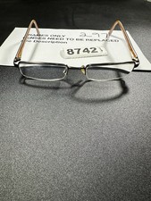 Burberry Eyeglasses Frames Only, B 1012 1016, 50-19-135, Brown, Made in Italy