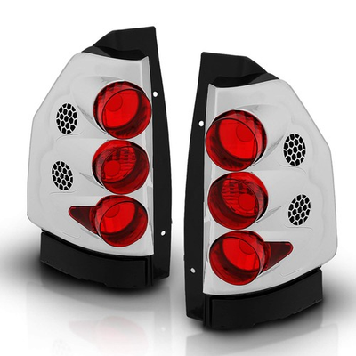 #ad Chrome Euro Replacement Tail Lights for 2002 2009 GMC Passenger and Driver Side $156.99