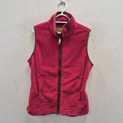 Schoffel Lyndon Polartec Country Equestrian Raspberry Fleece Gilet Weste UK 16