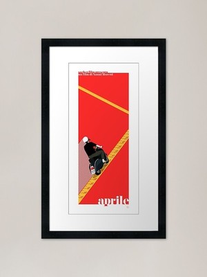 Nanni Moretti's ''Aprile'' Framed Art Framed Wall Art Poster Canvas Print Picture