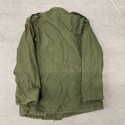 Vintage 70s Military M-65 Jacket Mens Small Green Vietnam OG-107 - Picture 5 of 6