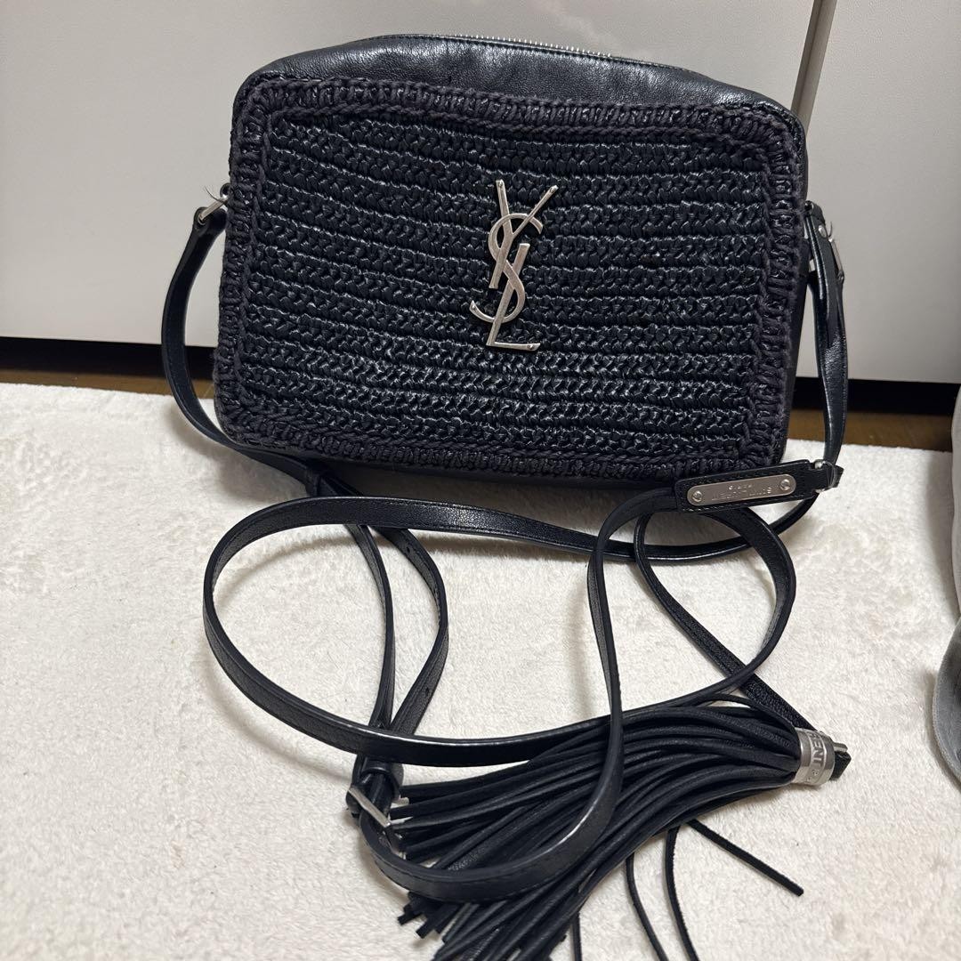 Borsa a tracolla per fotocamera Saint Laurent Raffer