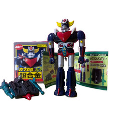 Capsula Chogokin Grendizer Goldorak Popy Bandai CPA-03 stile vintage in scatola