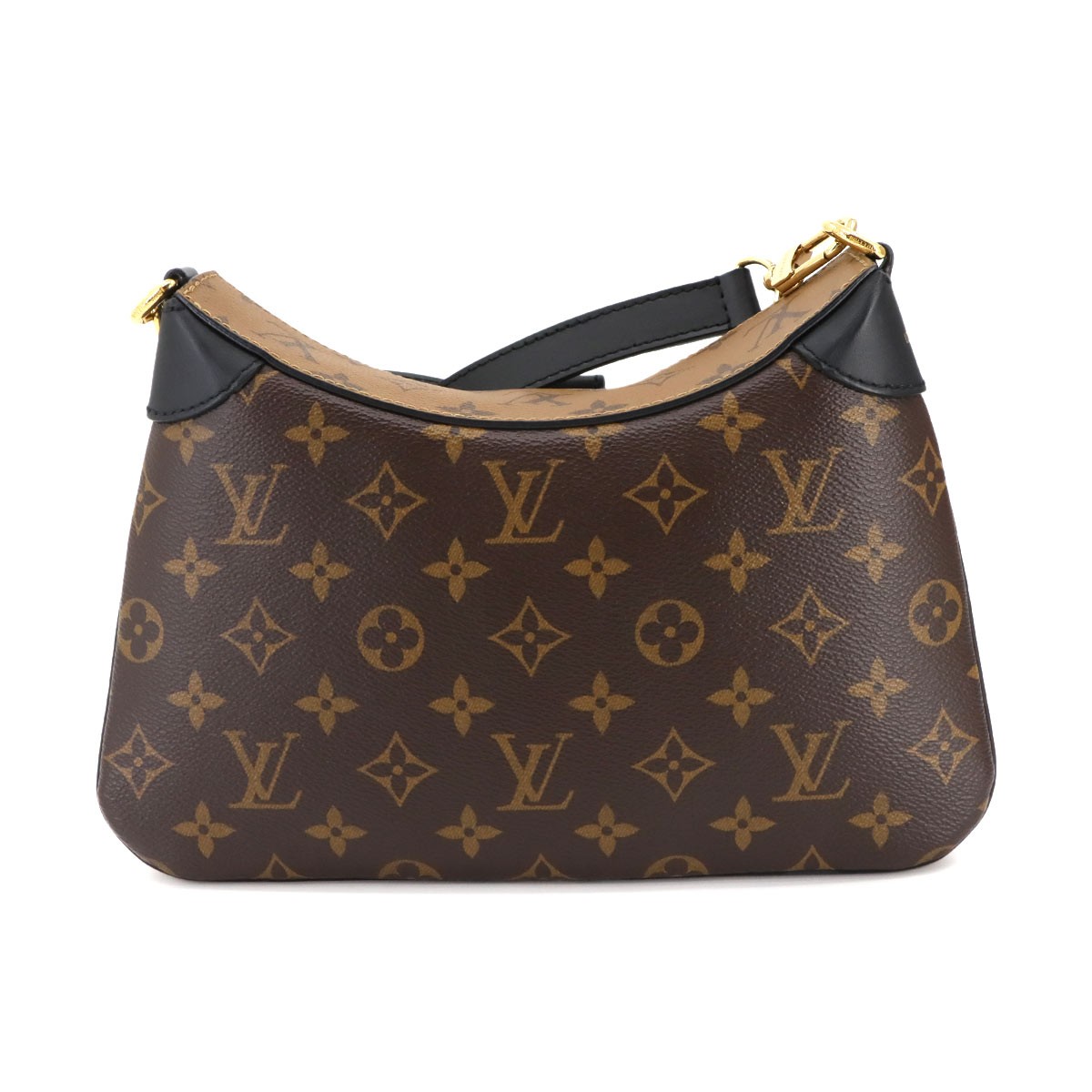 LOUIS VUITTON Monogram Reverse LV Twinny Shoulder Bag M46659 Brown