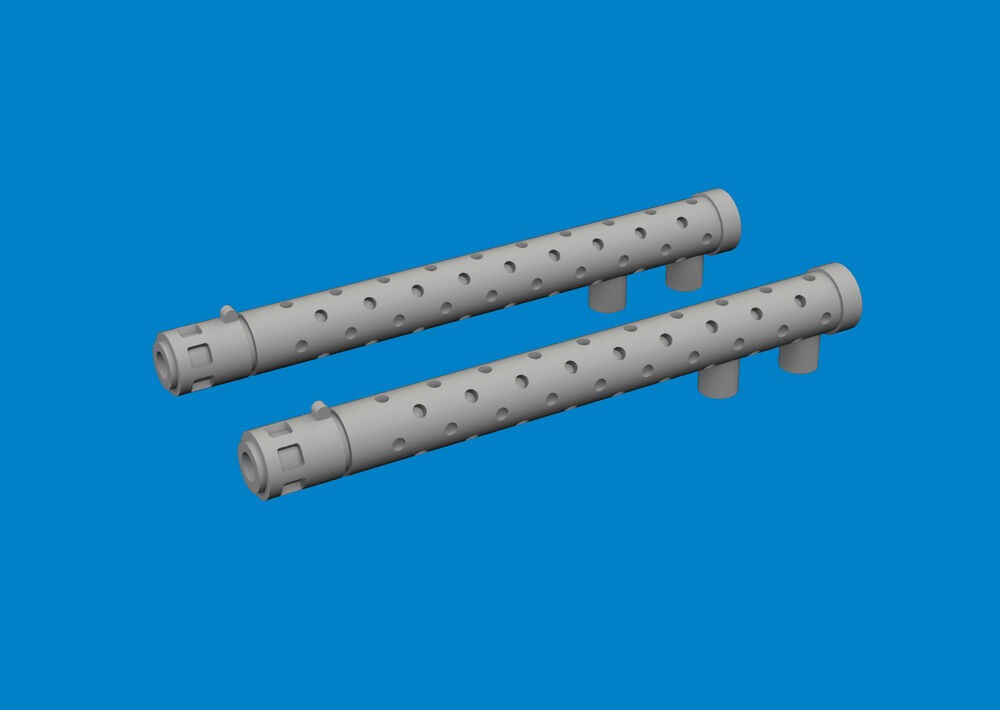 Eduard Accessories 6481044 - 1:48 Bulldog Gun Barrels Print - New