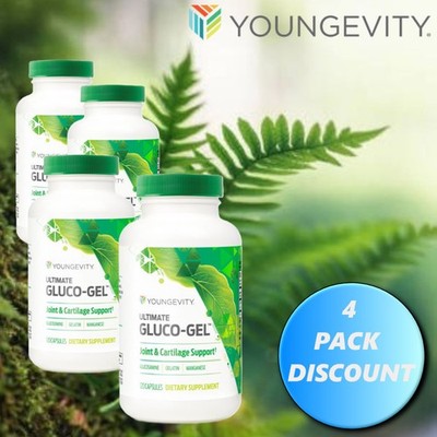 Youngevity Dr. Wallach Ultimate Gluco-Gel  - 120 Capsules - (4 Pack)