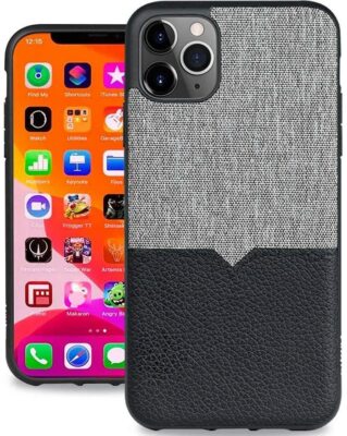 Evutec iPhone 11 PRO MAX 6,5'' Northill Leder Heavy Duty Case Mit AFIX Mount