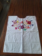 New mexican handembroided tunic size M