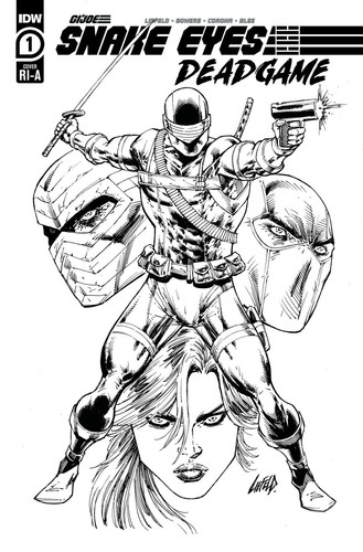 Cubiertas Snake Eyes Deadgame #2-5 Select A & B 1:10 IDW 2021 casi nuevas - Imagen 12 de 25