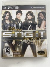 NEW PS3 DISNEY Sing It Party Hits Microphone KARAOKE PLAYSTATION 3 PS3