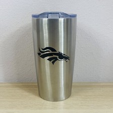 Denver Broncos EVEREST Laser Engraved Colster 20 oz. Tumbler MagSlide Lid