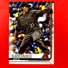 Zack Greinke 2019 Topps Card #661 MLB Arizona Diamondbacks