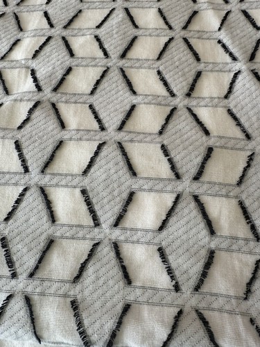 NATE BERKUS Project 62 King Pillow Sham Cotton Zipper Black Grey Natural - Picture 23 of 24