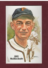 #88 BILL McKECHNIE, Pirates | Perez-Steele Hall of Fame art postcard #326/10,000