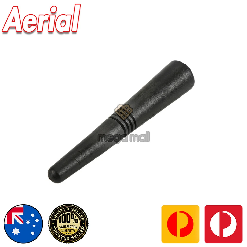 Antena / Antena Stubby Bee Sting para Volkswagen Beetle Negro Goma Flexi 9CM Foto 4 de 4