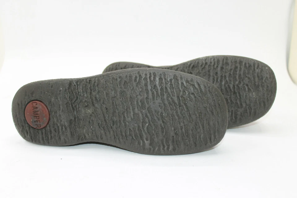 Camper Chaussures Hommes Sz 8.5 Europe 42 Marron Cuir S7744 - Photo 4/4