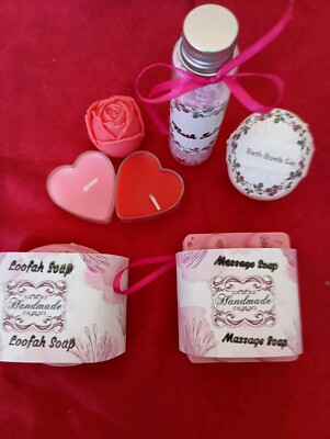 Romantic Valentine Spa gift for someone special for Valentine's Day. Indulgence 